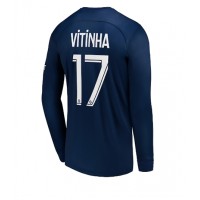Paris Saint-Germain Vitinha Ferreira #17 Fotballklær Hjemmedrakt 2022-23 Langermet